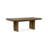 Extendable Trestle Dining Table With 8 Side Chairs And Buffet-1066368173