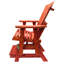 Fauteuil oscillant à hauteur de balcon Cedar Grove Adirondack