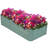Rondrick Galvanized Steel Outdoor Raised Garden Bed - Green - 4' W x 2' D x 1' H-296716295-296716292