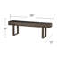Banc industriel en bois récupéré Radabaugh