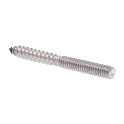Hanger Bolts, 1/4 in.-20 X 2-1/2 in., Grade 18-8 Stainless Steel (2 Pack)