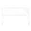 Computer Desk, Home Office, Laptop, Storage Drawers, 48"L, Work, Glossy White Laminate, Contemporary, Modern