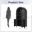 Modern Arched Bookcase Cabinet With Adjustable Shelves And Hidden Storage, Freestanding Display Cabinet With Doors For Living Room, Kitchen Or Home Office-1458307421