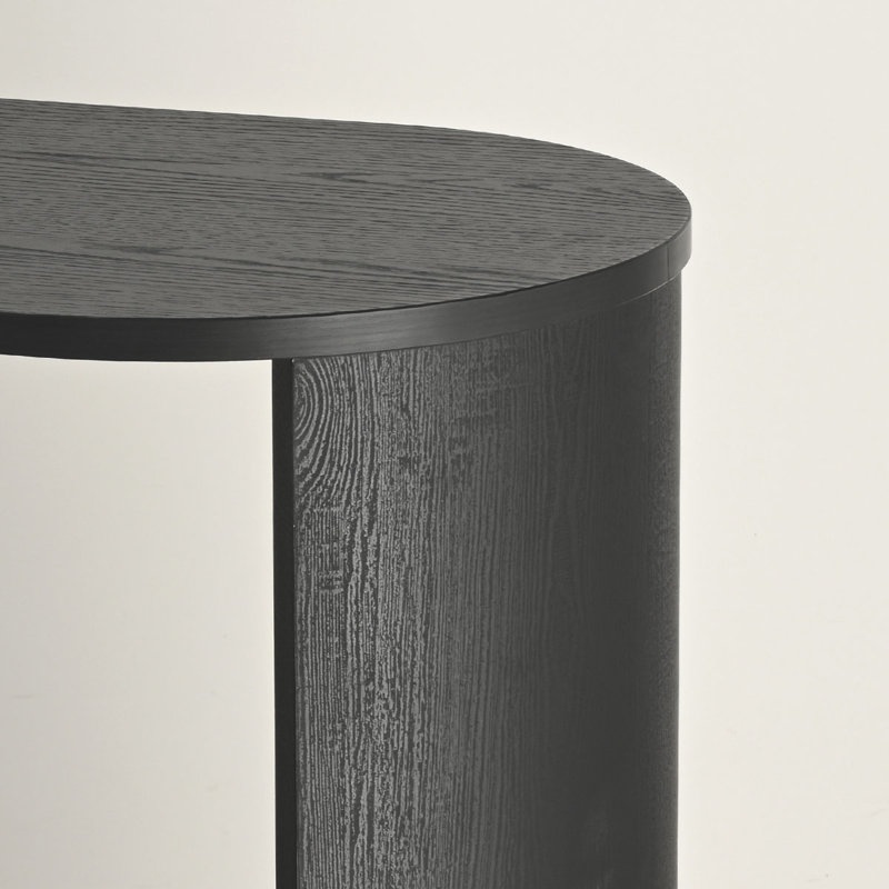 Davine 23.5"H Floor Shelf Storage Floor Shelf End Table