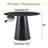 42" Marble Dining Table, Round Dining Table With Marble Top, Small Kitchen Table With Wooden Leg, Modern Dining Room Table For 4-6 People, Ideal For Home, Dining Room.-217949892-217949947
