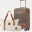 Valise à roulettes Hardshell 3 pièces, valise de cabine 20 pouces avec roulettes TSA, ABS léger et durable-124273946