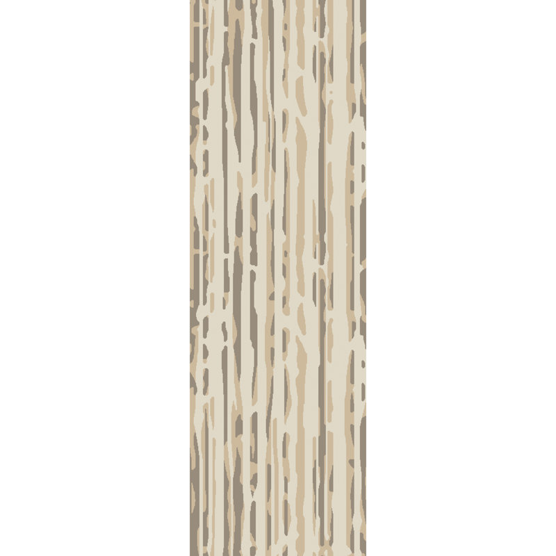 Mcdade Abstract Indoor Rug, Runner 2'6" x 8'