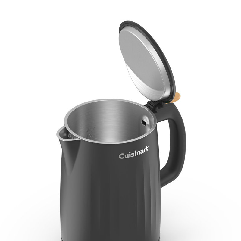 Cuisinart Soho 1-Liter Double-Wall Electric Kettle, Black