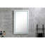 Miroir de salle de bain à DEL 40 po x 28 po à intensité variable, brouillard, 3 couleurs, fonction de mémoire, grand mur pour le maquillage, soins de la peau, modes de couleur de rasage avec fonction de brouillard, mémoire, soins de la peau
