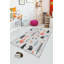Tapis 100% polyester de qualité supérieure, imprimé en 3D, 4 po x 6 pi, hauteur de poils de 0,04 po | Antibactérien, points antidérapants en PVC, lavable à la machine | Idéal pour le salon, la chambre à coucher et la salle de jeux, design élégant et durable-351998563