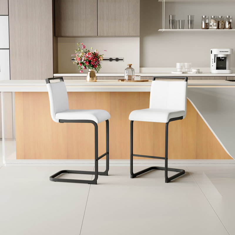 Tabouret de comptoir 25 po Meleigha, 2, Beige