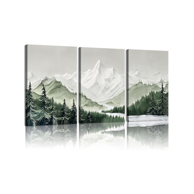 3 Piece Wrapped Canvas Print