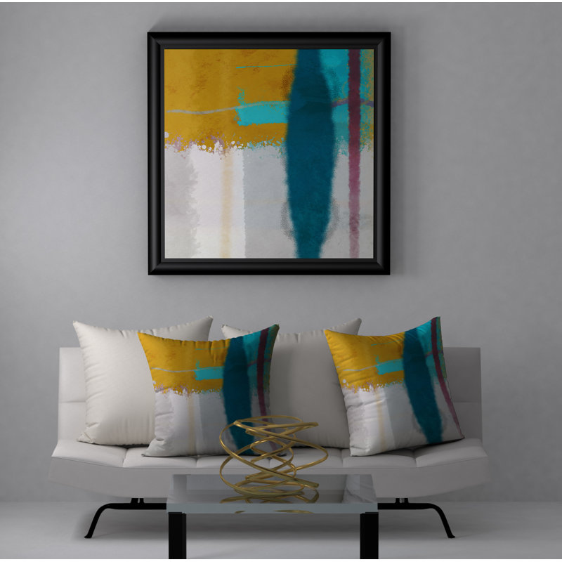 Reversible Throw Pillow, 18" x 18"