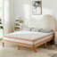 Matelas hybride 12 po en mousse viscoélastique gélifiée et à ressorts ensachés - mi-ferme, soulagement de la pression et isolement du mouvement, matelas dans une boîte très grand-1900436427