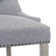 Domenick Upholstered Counter Stool with Solid Wood Frame