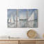 Catching the Breeze - 3 pièces, peinture sur toile tendue-53953673