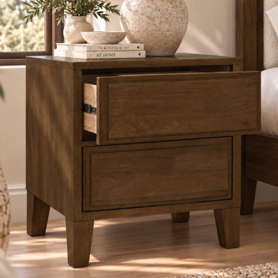 Table de chevet en bois massif Knighten