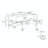 113" 2-Piece L-Shaped Convertible Sleeper Sectional-815055813