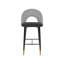 Falton Upholstered Counter Stool with Metal Frame