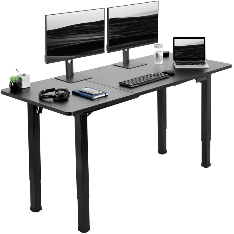 VIVO Electric 71” x 30” Standing Desk, Black