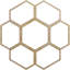 Médaillon de plafond en bois Florin-63411876-63411877