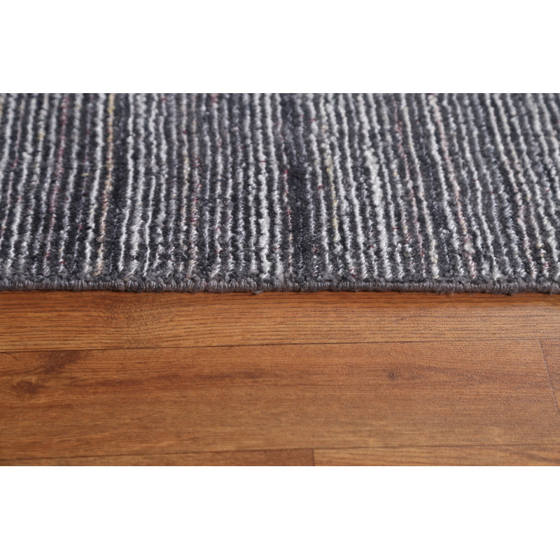 Tapis moderne Gabbeh noué à la main 5 x 8