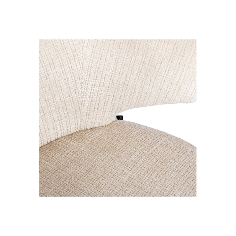 Accent Chair Upholstered Side Chair, Beige
