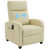 Cream White Faux Leather selected