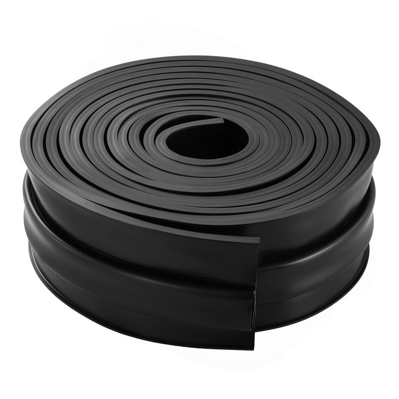 Seuil de porte de garage et joints inférieurs 20 pi PVC universel imperméable