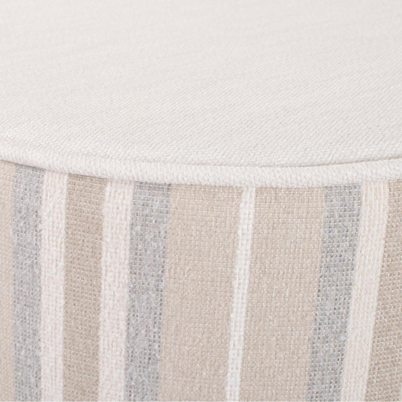 Indoor/Outdoor Universal Round Ottoman Dune Terra, Sand