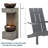 Isaura Handcrafted Weather Resistant Floor Fountain