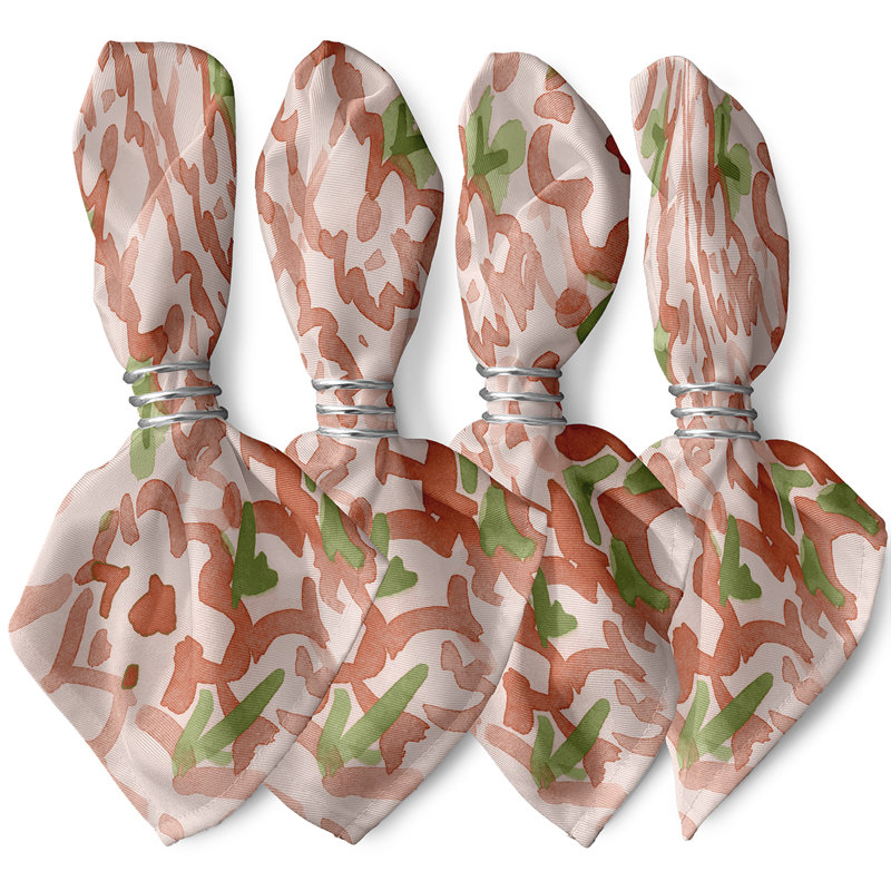 Ensemble de serviettes 4 pièces Gardenia, Pêche