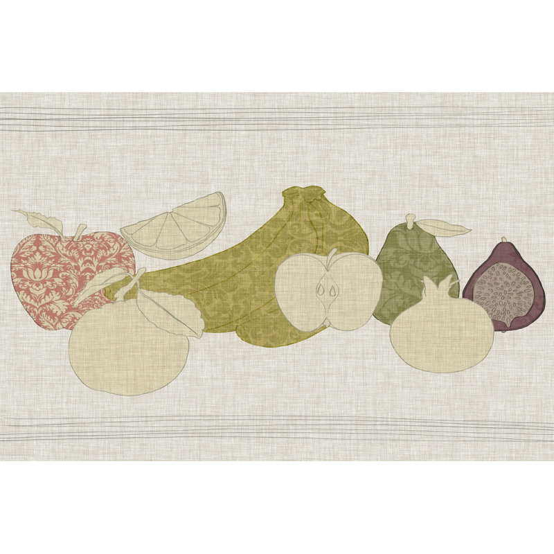Contour des fruits et légumes I, H 8 po x l 12 po