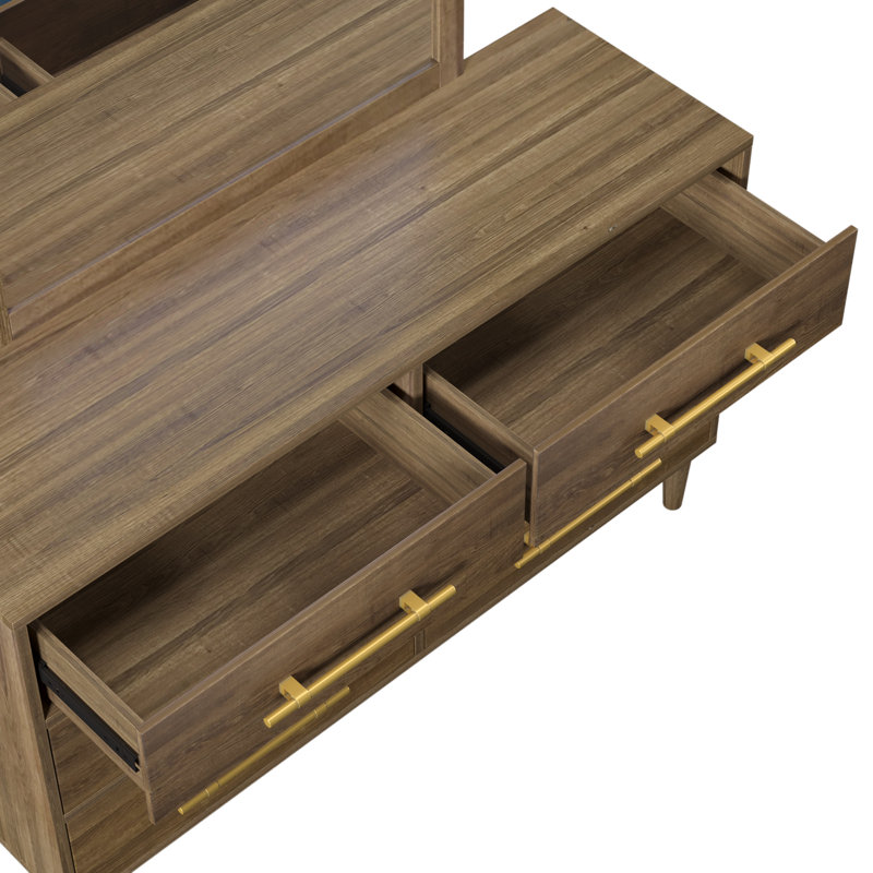54 " W 6 - Drawer Dresser