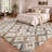Premium Machine Washable Dream Shag ADS102 Diamonds Rug-1589078777
