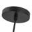Kirby 22-in Black Pendant