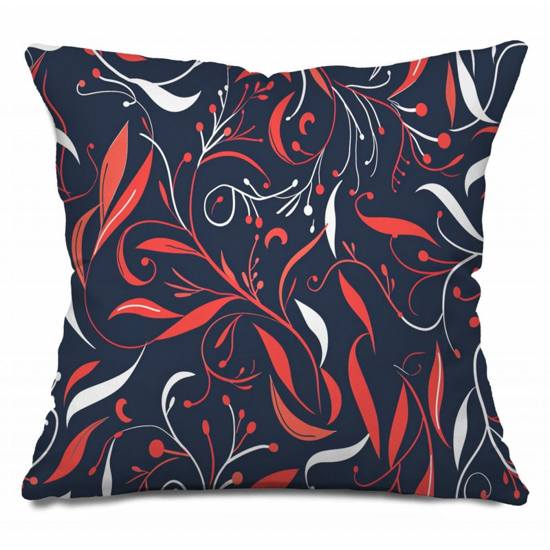  Coussin Floral, H 26 po x l 26 po
