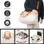 Ensemble de 8 pièces (sac de mise en forme 20 po 24 po 28 po + 19 po + sac de rangement 4 pièces), ensemble de valises rigides à roulettes en ABS avec verrou TSA Valise de bagage à main Valise durable de couleur assortie