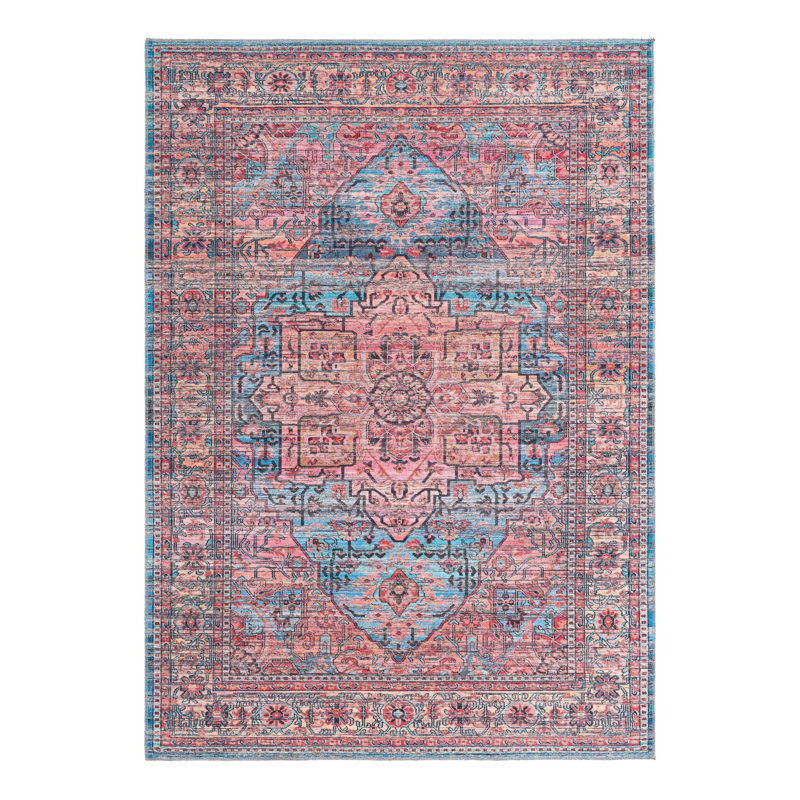 Hedgepeth Oriental Indoor Rug, Rectangle 7'3" x 10'