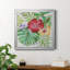 Fleurs tropicales - Peinture sur toile encadrée-1294533482-1294533483