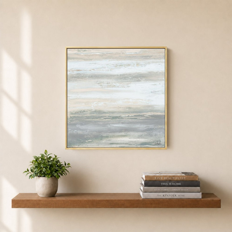 «Gray Sunrise I» par Patricia Pinto - impression sur toile
