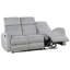 Aithan 3 Seater Velvet Electric Reclining Sofa