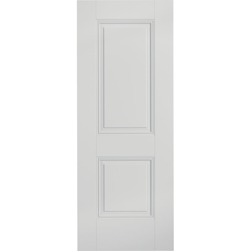 Arnhem Primed White Internal Door, 198.1cm H x 68.6cm W x 3.5cm D