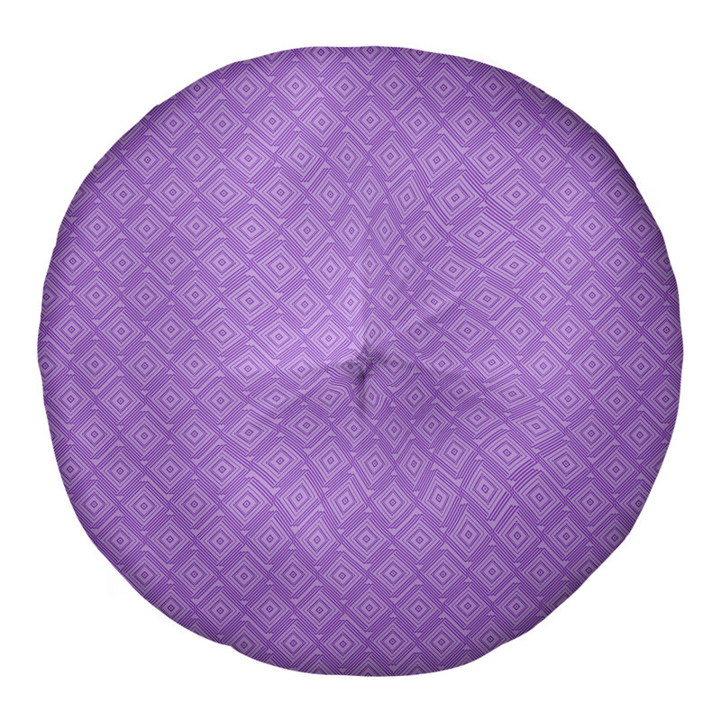 Coussin de sol Katelyn Elizabeth, 26 po x 26 po, Mauve