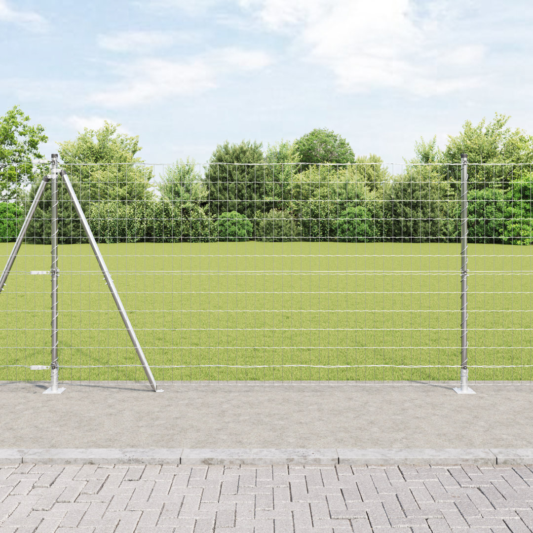 Galvanised Steel Border Fencing