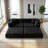 78.7" Convertible Cloud Floor Sofa – 5-in-1 Corduroy Sleeper Bed with Sturdy Steel Frame-2078796670