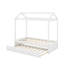 Lit simple avec lit gigogne