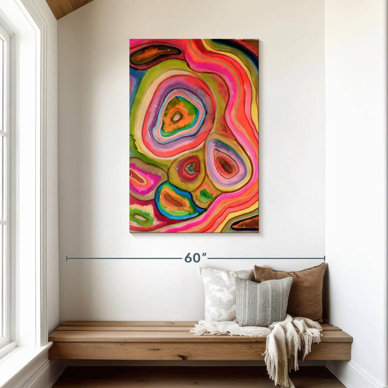 Avery Agathes, 45" H x 30" W