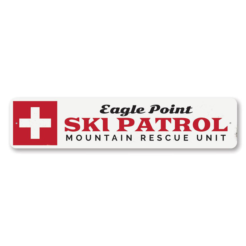 Panneau en aluminium de l'unité de secours, H 6 po x l 24 po x P 0,063 po