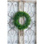 Couronne de verdure S / 2 pour décoration murale de fenêtre de mariage
